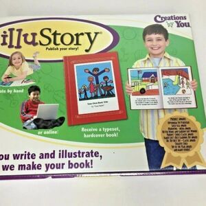 IlluStory Publish Your Own Book Educational Writing Kit Creations by You- NEW